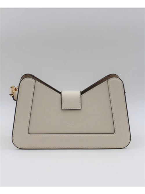 MINI BAG CON FIBBIA LOGATA ELISABETTA FRANCHI | BS18A51E2193 burro